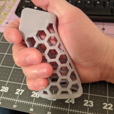 Picture of print of AR-15 Skeleton HexCut Grip Combo