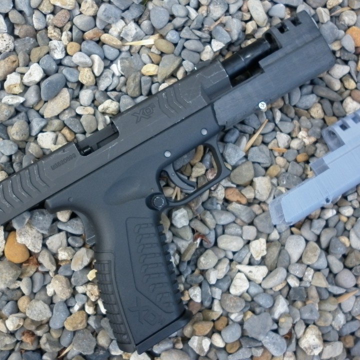 3D Printable Compensator for Springfield XDm (WE or Tokyo Marui) by ...