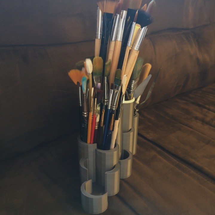 Cloud Desk Organizer or Pen or Pencil Holder image