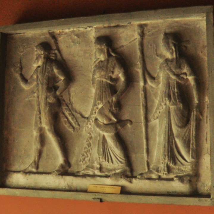 Procession of the Gods (Hermes, Athena, and Artemis) image