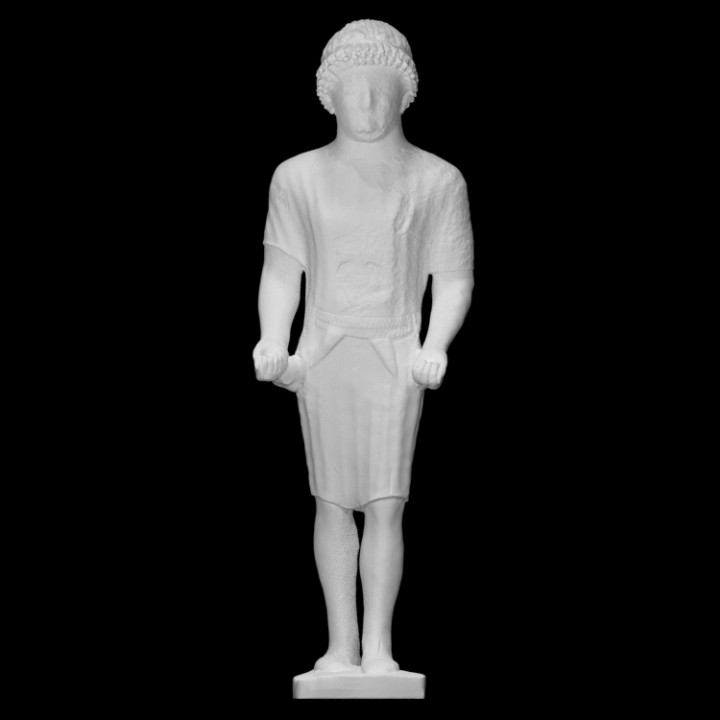 Votive statue of a youth image