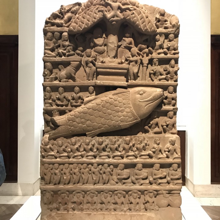 Matsya relief image