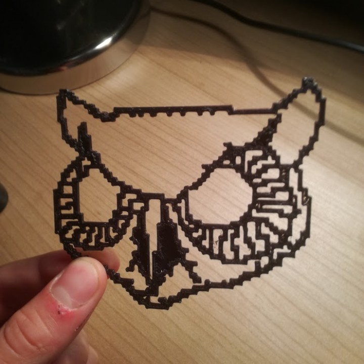 3D Printable Hotline miami Rasmus mask by sam steur