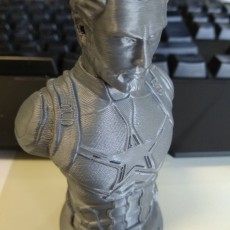 Picture of print of Captain America Bust - Infinity Wars