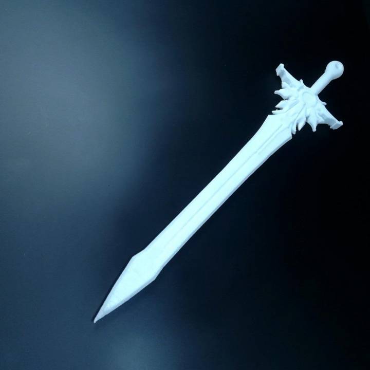 3D Printable Diablo Tyrael sword by jorge p