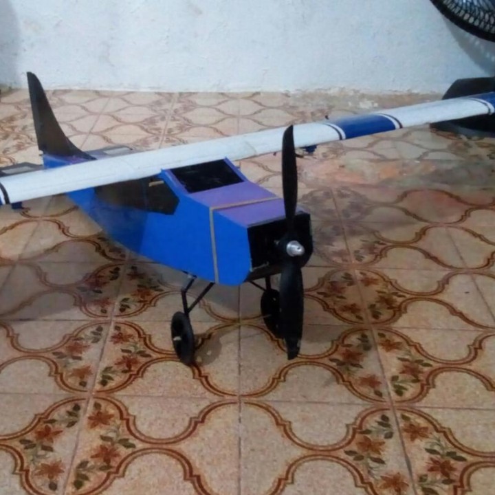 3D Printable Aeromodelo Cessna 187 em 3D. by Joseaufilho Filho