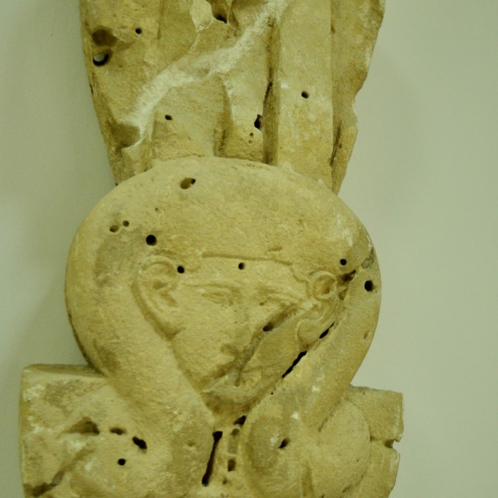 Hathor-headed capital image