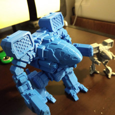 Picture of print of MWO Timberwolf