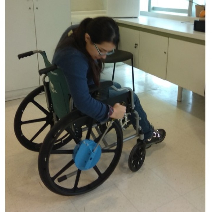 levered-power wheelchair (inspired on Hand Drive) image