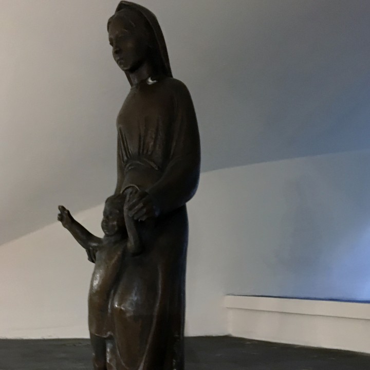 Statuette of the Virgin and the Child image