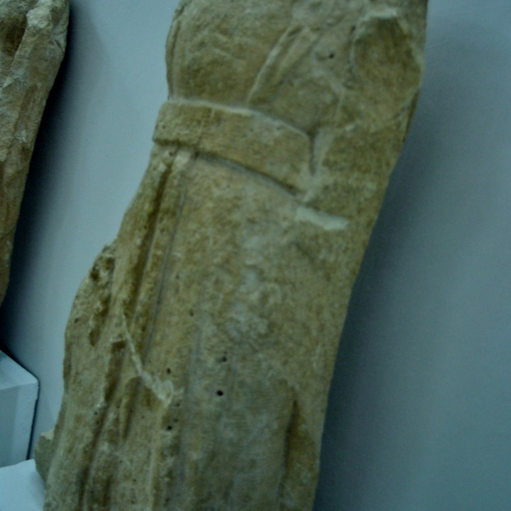 Torso of  a female statue image
