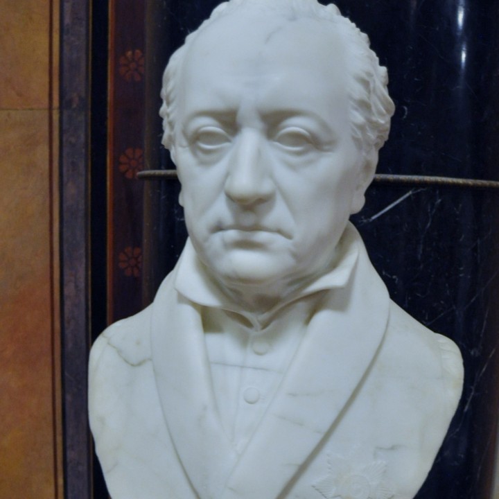 Bust of Johann Wolfgang von Goethe image