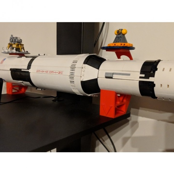 Lego saturn v rocket stand online