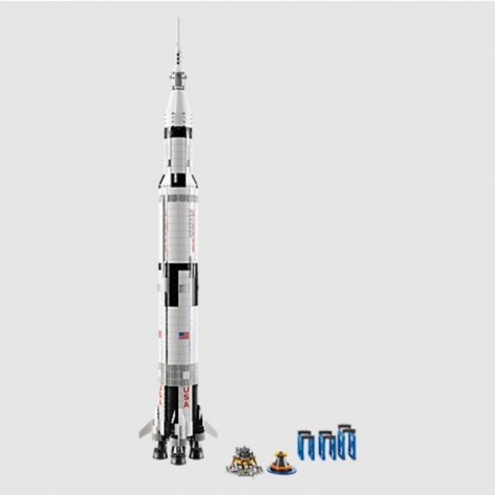 LEGO Saturn V Stands w/ Overhang image