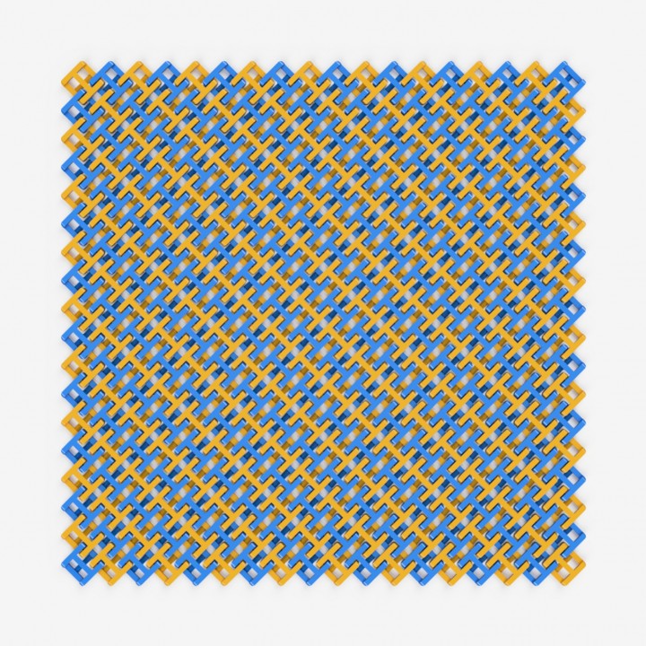 Chainmail - Dual Extrusion 3D Printable Fabric image