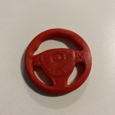 Picture of print of BMW Steering Wheel Keychain