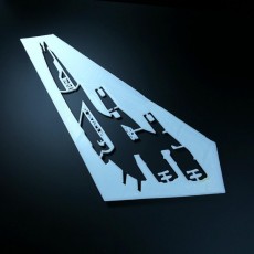 Picture of print of Stencil Mass Effect Normandy
