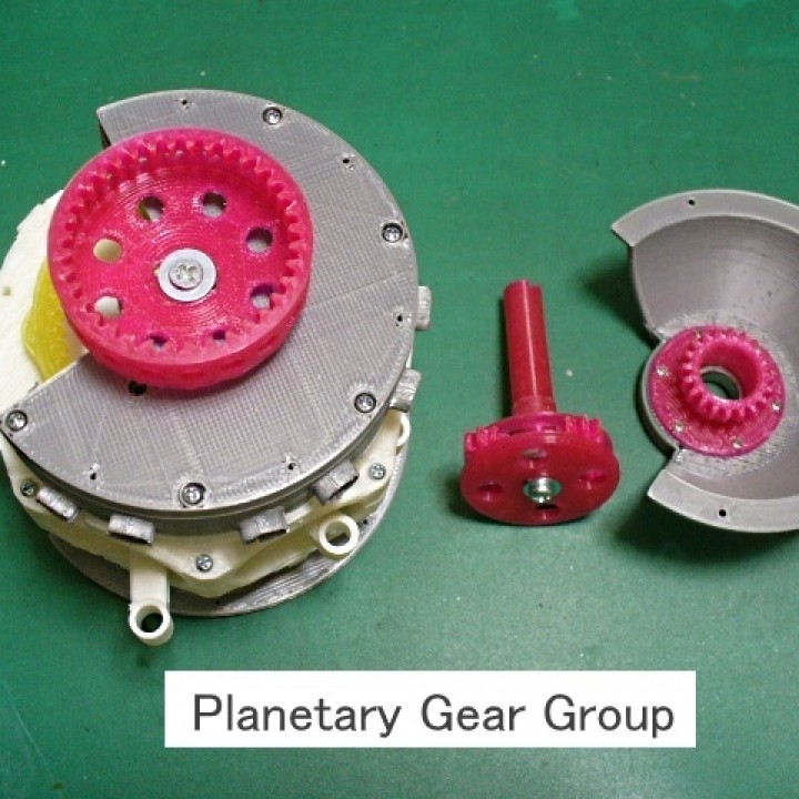 Radial Engine, 7-Cylinders, Cutaway image