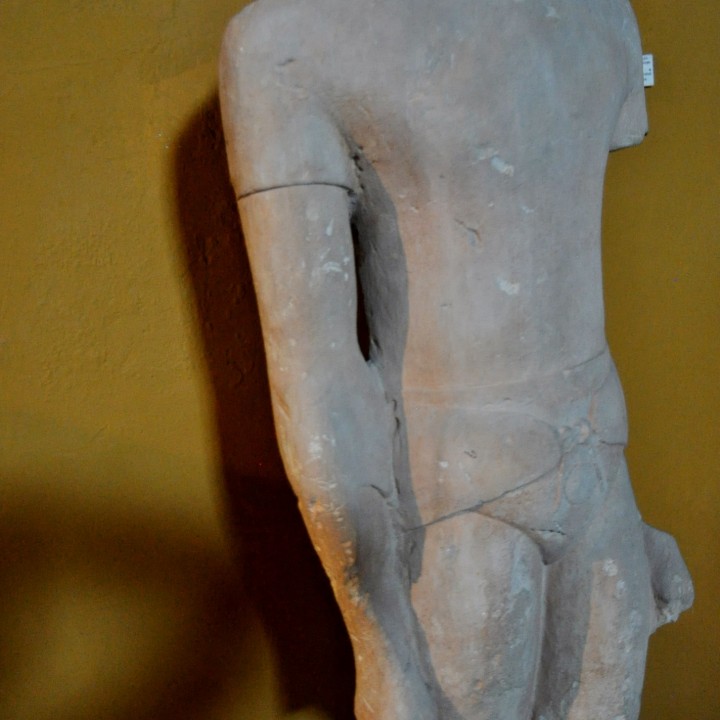Torso of votive statue image