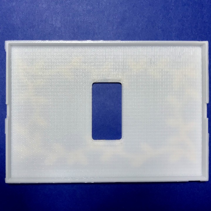 3D Printable Switch plate with trees branches - BTicino model by 3DPRintech