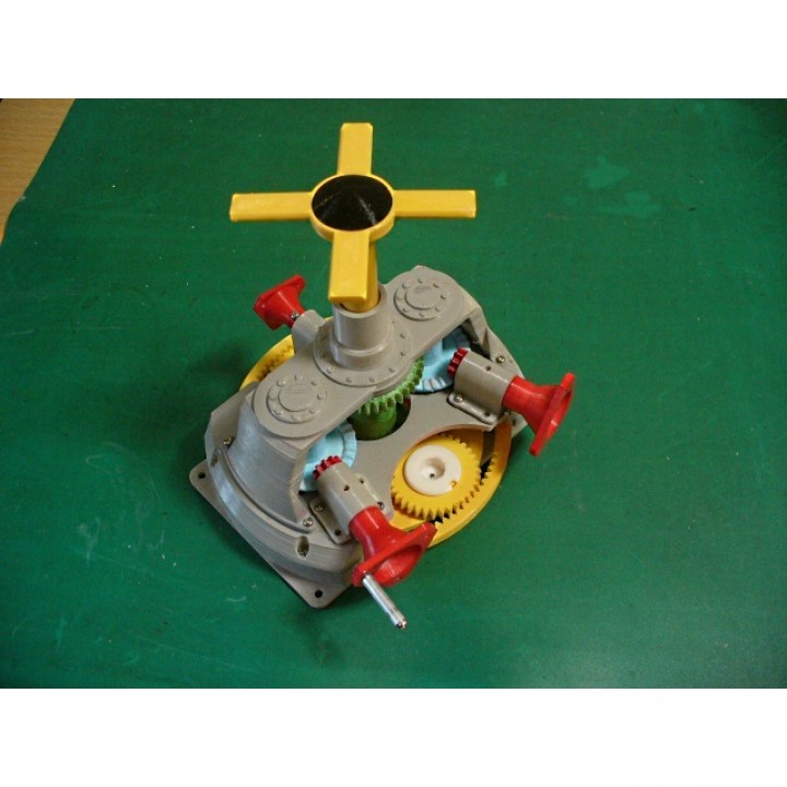 Main Gear Box, Helicopter driven by 2-Engines image