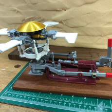 Picture of print of Main-Rotor-Head, for Helicopter, Fully Articulated Type