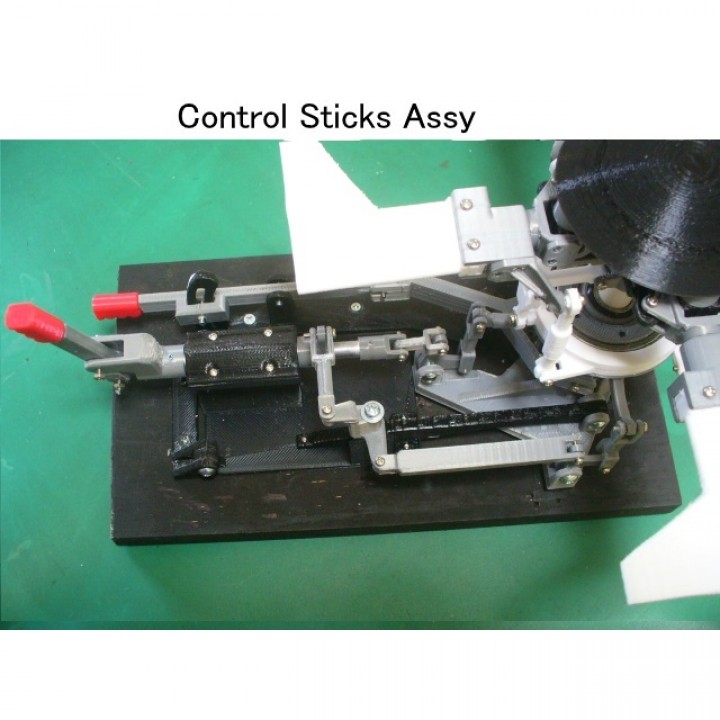 MRH Control Sticks, for Helicopter, Fully Articulated Type image