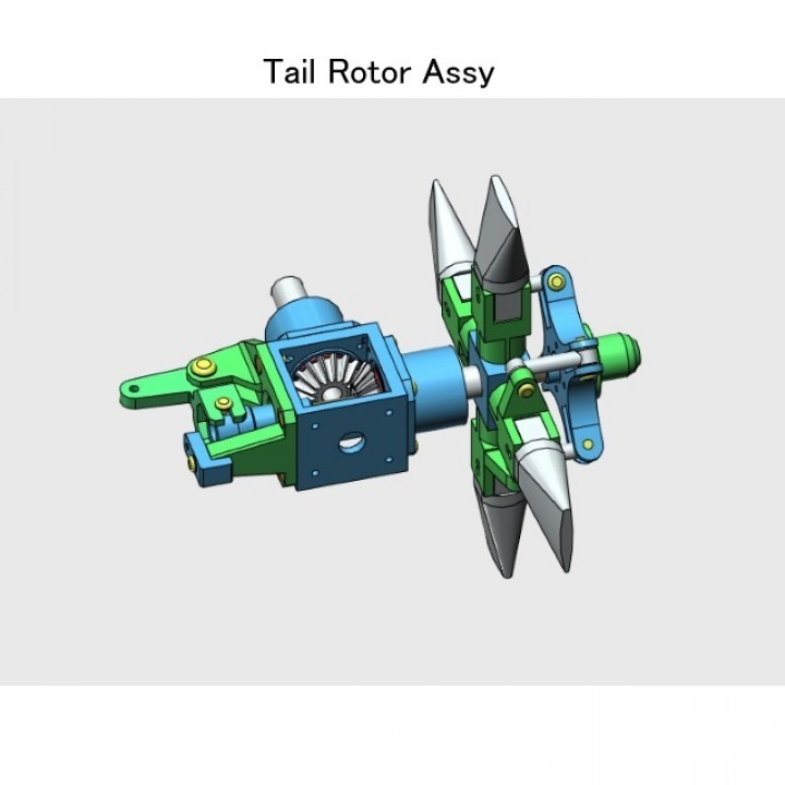 Tail Rotor for Single Main Rotor Helicopter image