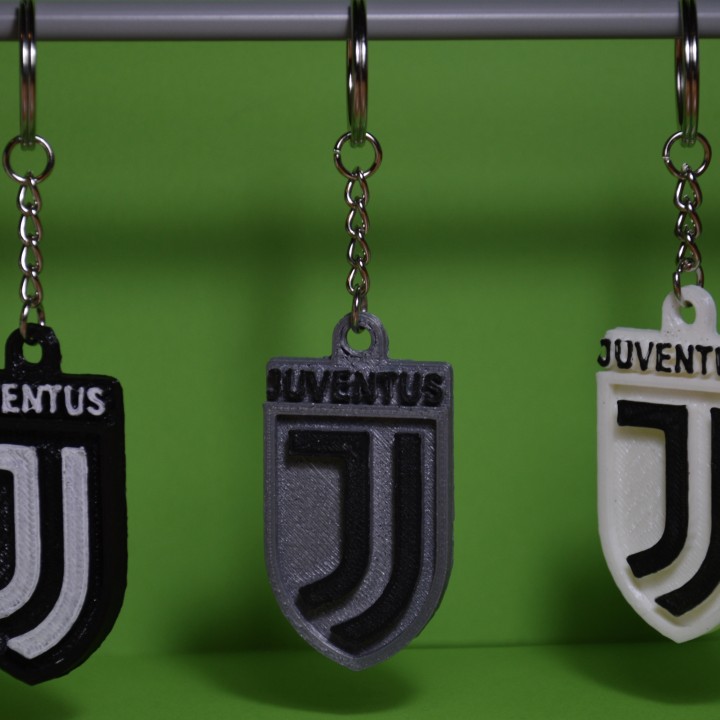 Juventus keychain image