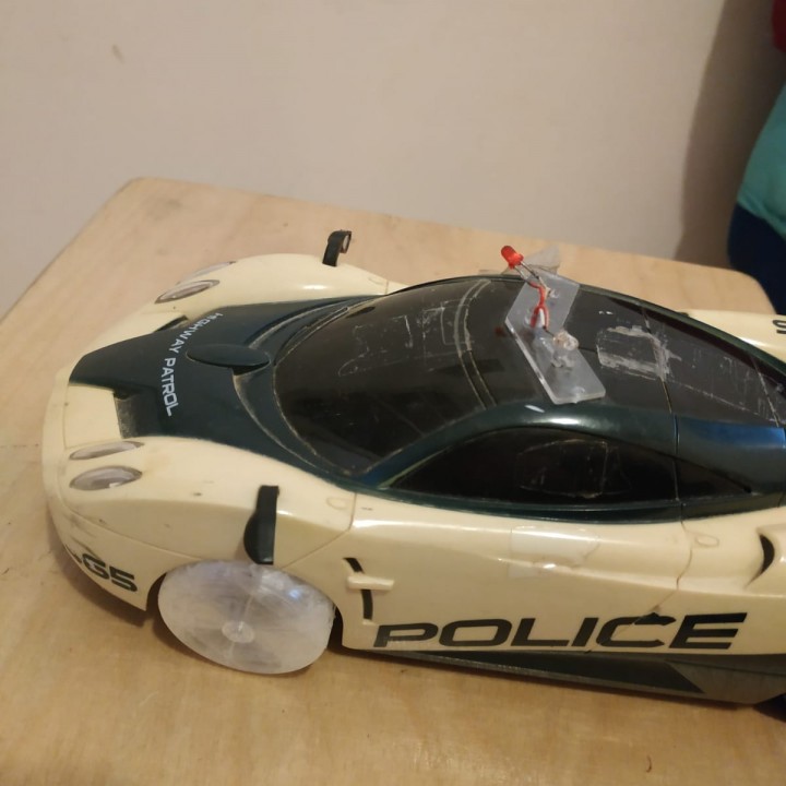 a spare wheel for the police rc image