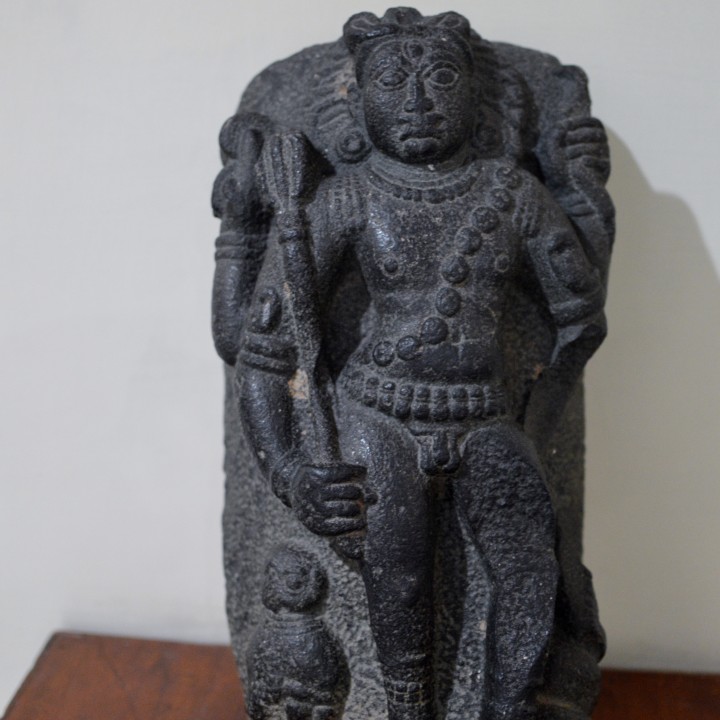 Statue of Kala Bhairava image