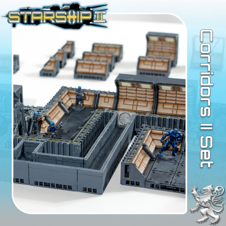 Corridors II Set (Starship II - OpenLOCK) image