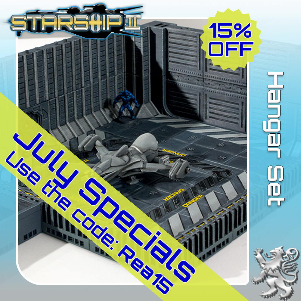 ☆ Diorama Hanger LB Ver.2 Hangar Set (Starship Ii - Openlock) from 2nd Dynasty (2nd
