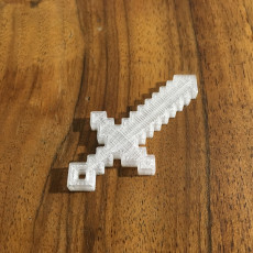 Picture of print of Sword keychain
