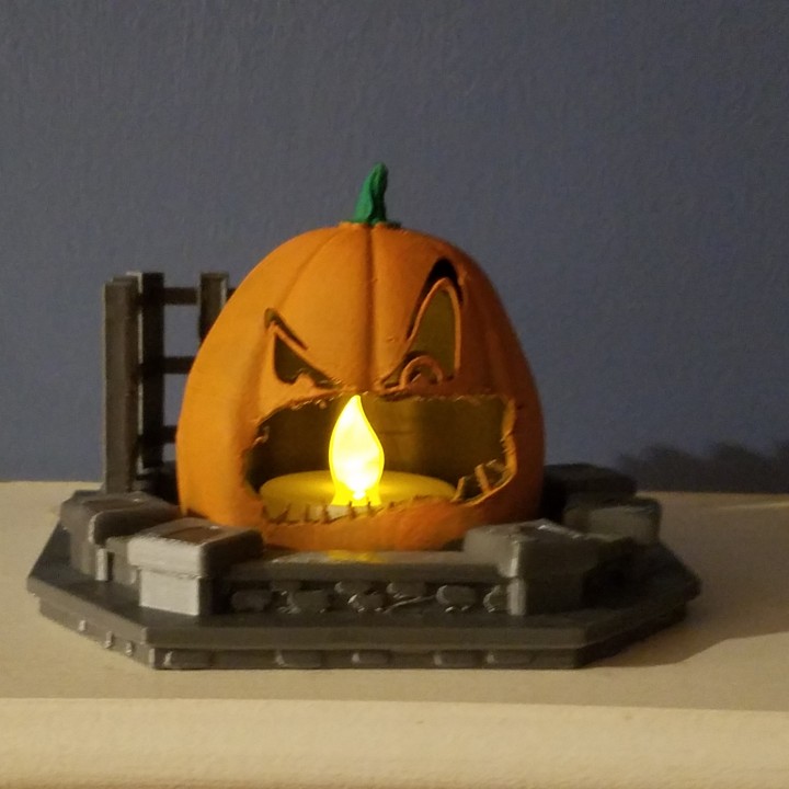 Evil Pumpkin Statue image