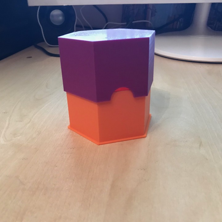 simple small storage box with lid image