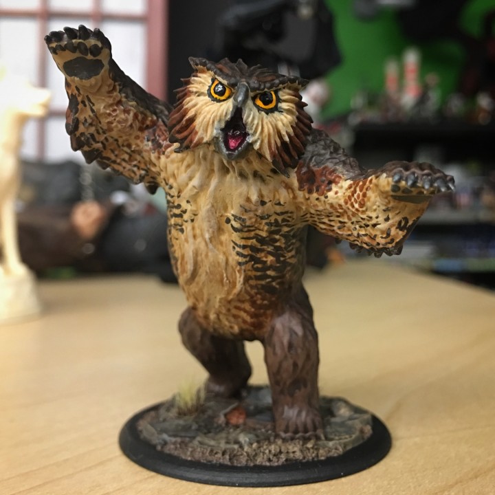 Owl beast (Pre-Supported) image