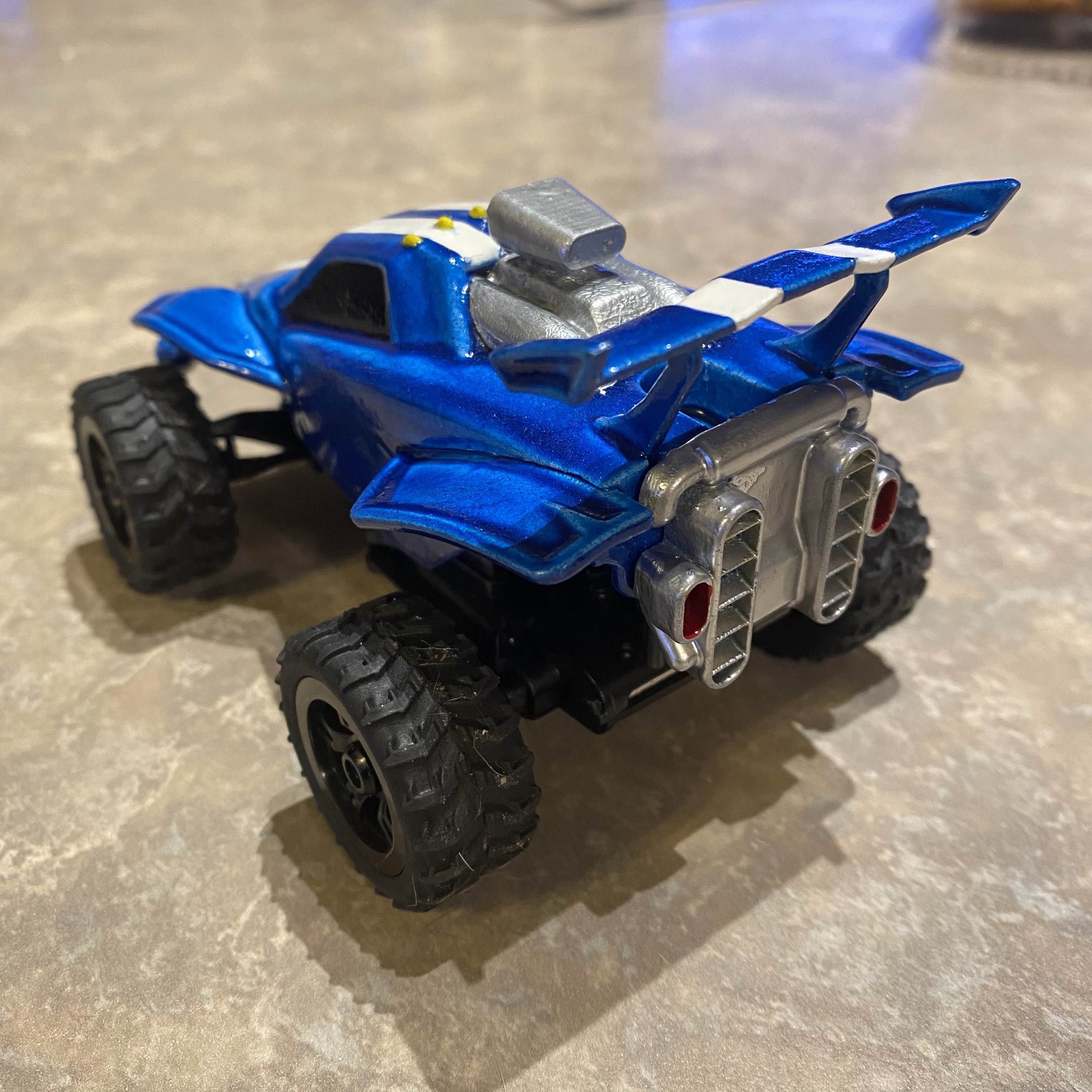 3D Printable Rocket League Octane RC Car 1/32 by Jason Suter