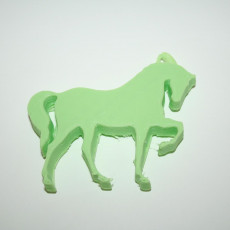Picture of print of Keychain : Horse