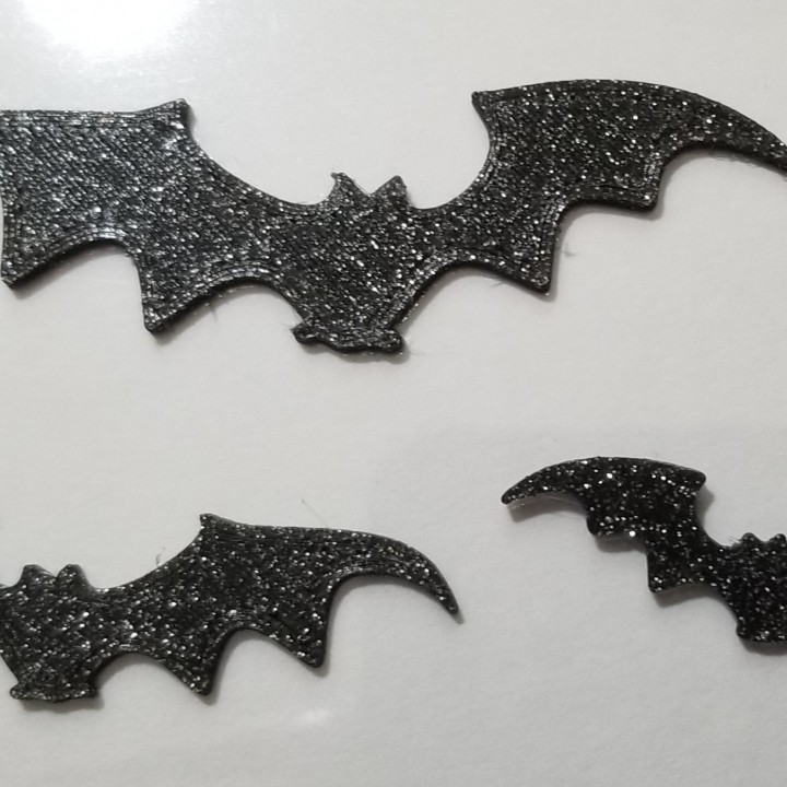Halloween Bats Silhouette image