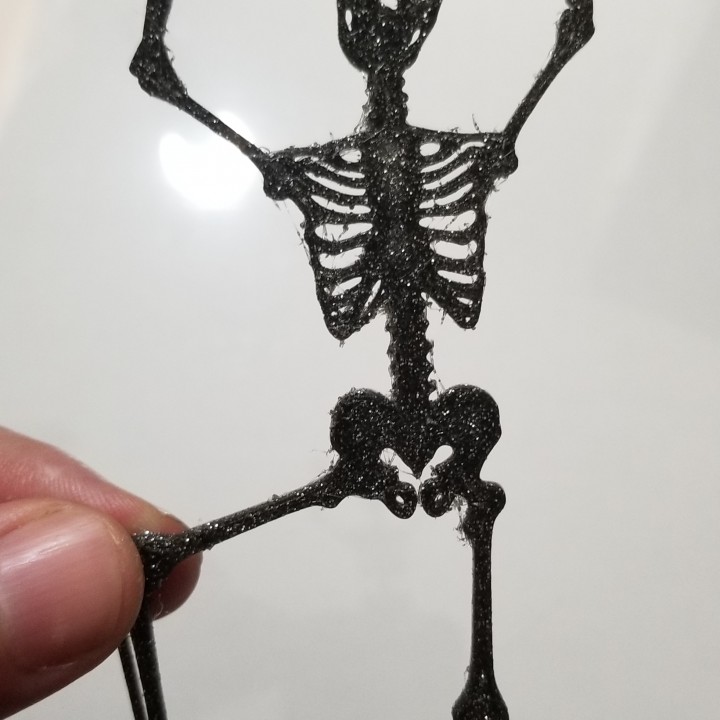 Halloween Skeleton Silhouette image