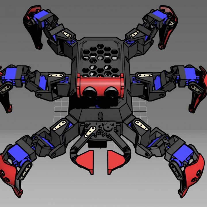 Hexapod shops 3d model