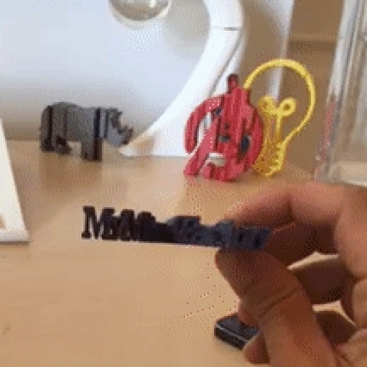 Text flip - My Mini Factory image