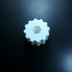 Picture of print of Geeetech i3 hotbed adjustment knob