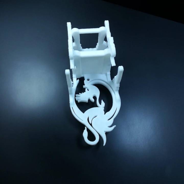 Unique Chair with a Goose motif model image