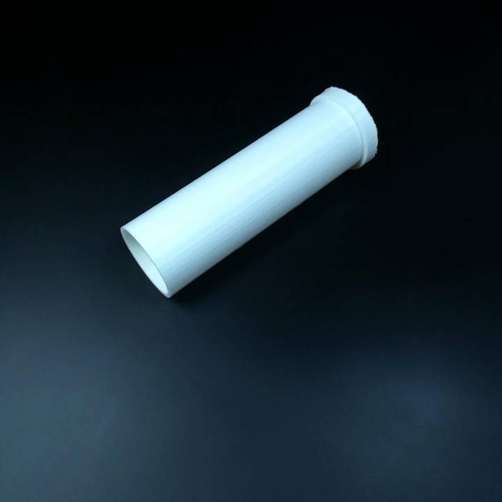 3D Printable Threaded Container part 1 by Xavier Thomas