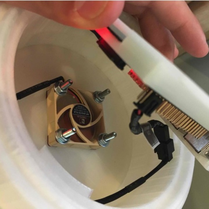 3D Printable Raspberry Pi 3 Case - Mac Pro inspired design by Egon Heuson