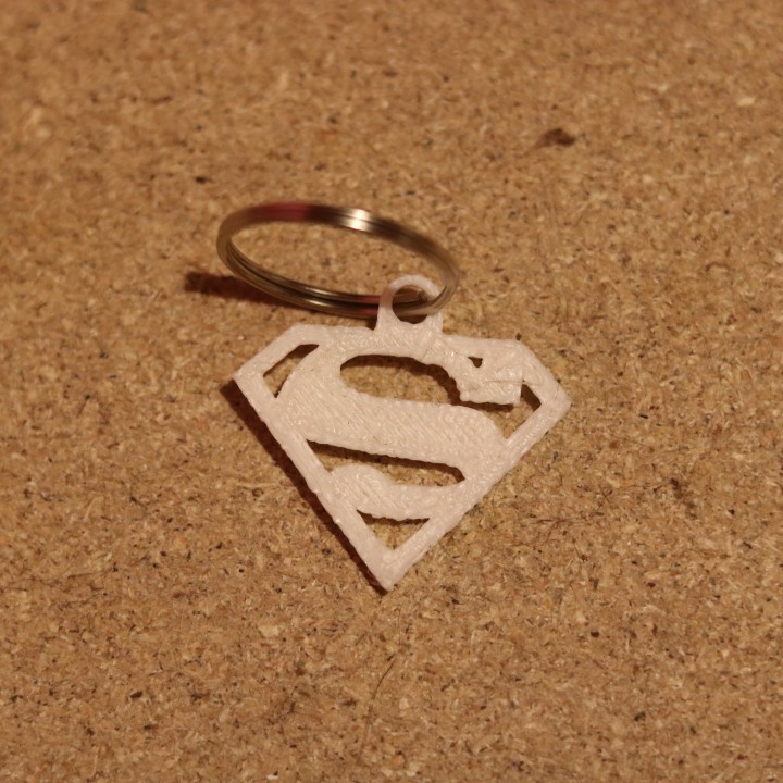 Superman keychain image