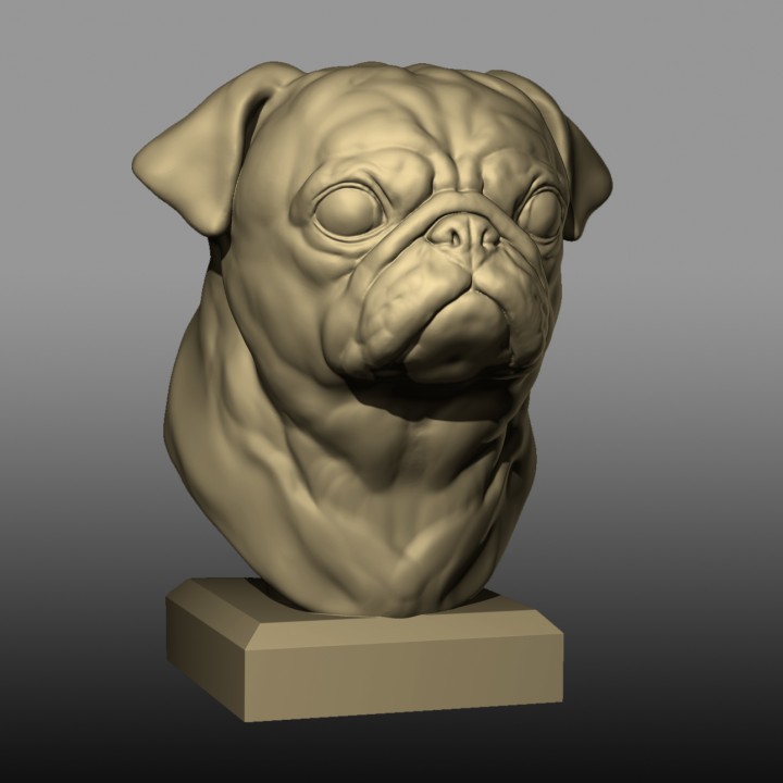 Pug Statue image