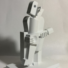 Picture of print of Cubist sculpture